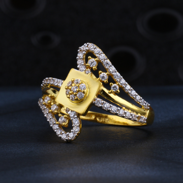 22CT Gold Designer Women's Ring LR1288