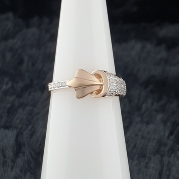 rose gold ladies ring by 