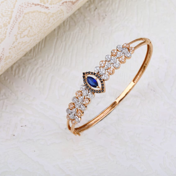 750 rose Gold Ladies Exclusive Kada Bracelet RLKB3...
