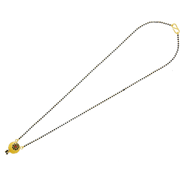 The gold mangalsutra design for women