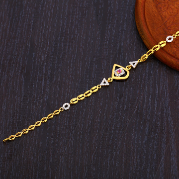 22KT Gold Hallmark Women's Bracelet LB316