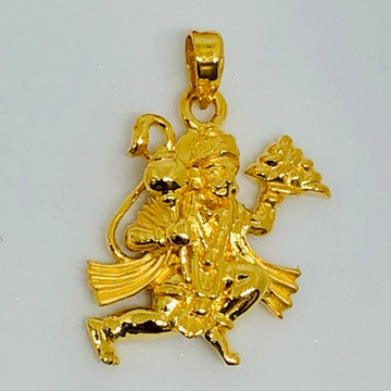 916 Gold Hanumanji Pendant KD-P005 by 