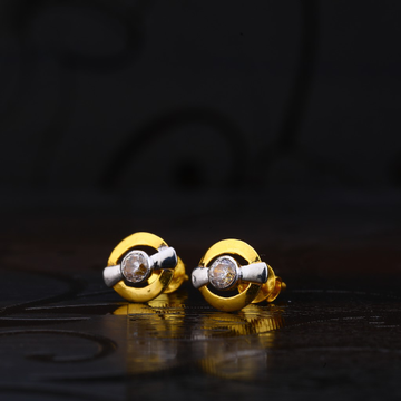 916 Gold Hallmark Fancy earrings LSE138