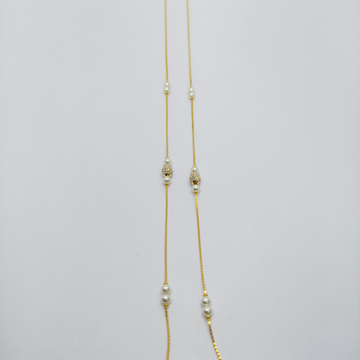 22K Gold Light Weight Chain by Suvidhi Ornaments