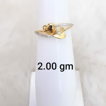heart shaped ladies ring by 