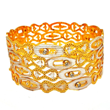 1 gram gold forming movable diamond bangles mga -...