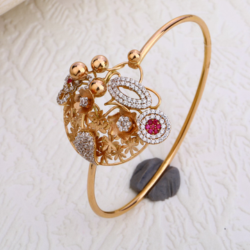 750 Rose Gold  Fancy  Hallmark Ladies Bracelet RLK...