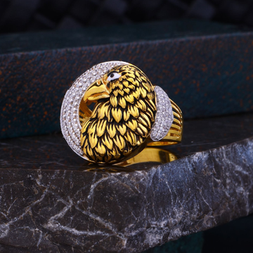 New Fancy Design Gold Ring For Men