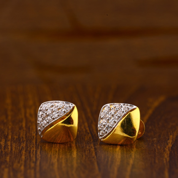 22CT Gold Hallmark Classic Ladies Tops Earrings LT...