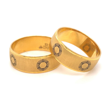 916 gold couple ring
