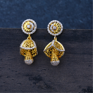 ladies jummar fancy Earrings 22K-LJE52