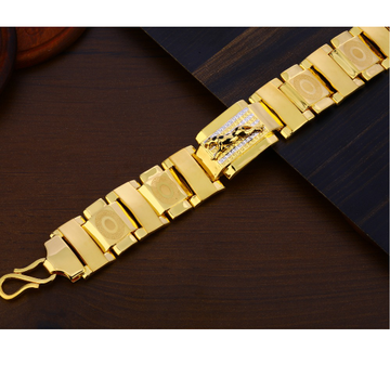 916 Gold Men's Delicate Bracelet MPB287