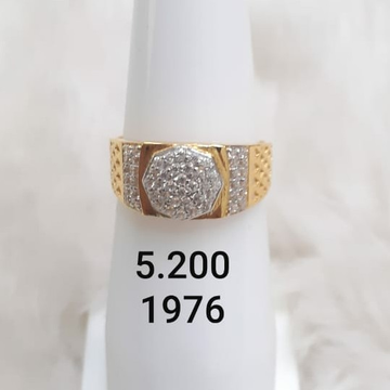 916 daily wear Cz gent's ring by 