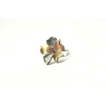 92.5 Sterling Silver Totally New Look Patern Ring... by 