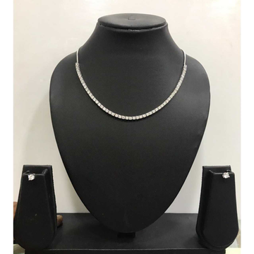 92.5 Sterling Silver Attractive Necklace Set by 