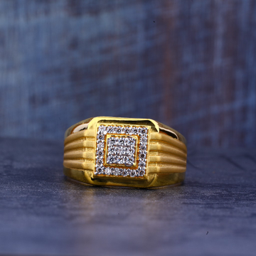 22K Gold Mens Ring-MR378