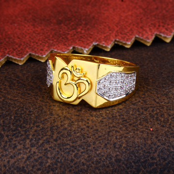 Gold Om Design Diamond Ring 147  by 