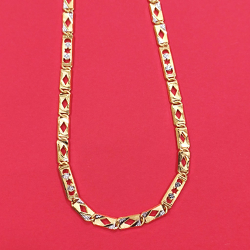 22k 916 gold Nawabi chain by Suvidhi Ornaments