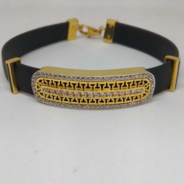18 kt gold pure leather balt by 