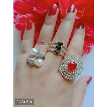 Moti Micrositting Dimond Ladiesh Ring Ms-2031 by 