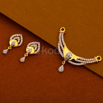 22CT Gold Women's Fancy Hallmark Mangalsutra Penda...