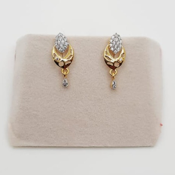 Gold Fancy tops Earrings by 
