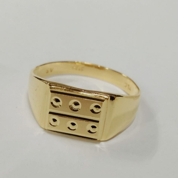 Gold classy gents ring by 