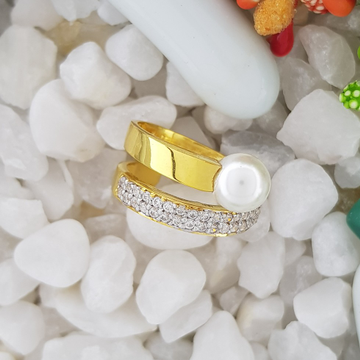 22k white Pal ring by 