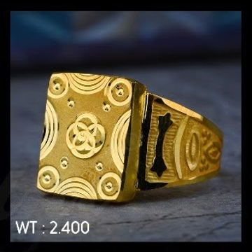 22K(916)Gold Mens Plain Rings by Sneh Ornaments