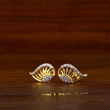 22KT Gold Hallmark Gorgeous Ladies Tops Earrings L...