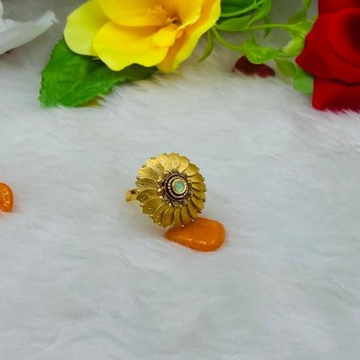 916 Gold Designer Ring by Ranka Jewellers