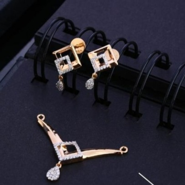 18 carat rose gold traditional ladies pendants set...