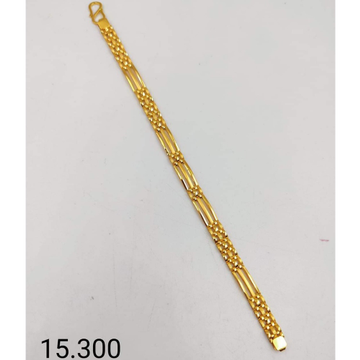 22 carat gold gents bracelet RH-GB526