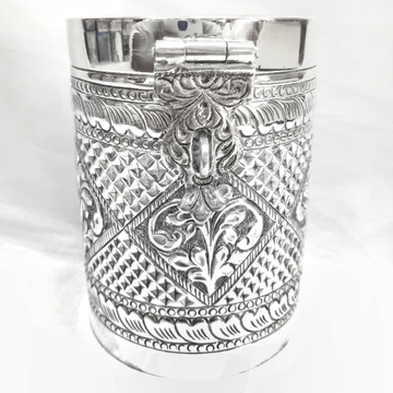 92.5% Pure Silver Gullak In High Finished Antique...