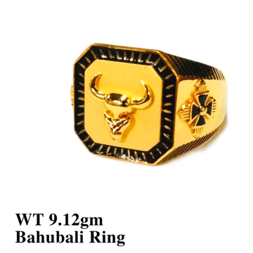 22K Bahubali Bull Ring by 