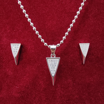 925 silver chain pendant set by 