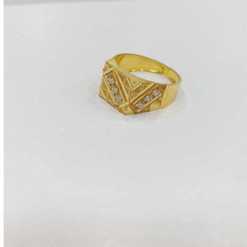 MPJ Mens Gold Plated Artificial Ring, Packaging Type: Box at Rs 850/piece  in Indore