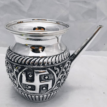 925 Pure Silver Antique Karwa in Fina Nakashi 275G... by 