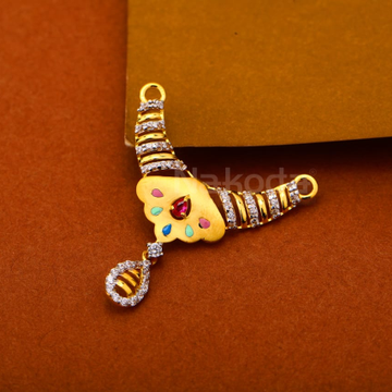 916 gold ladies gorgeous pandent mp617