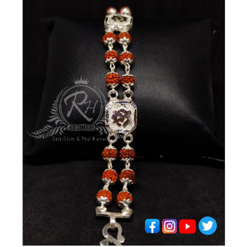 silver rudraksha classical gents lucky RH-LY173