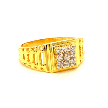 22k Gold valor gents ring by 