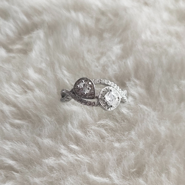 92.5 Sterling Silver Ladies Ring by 