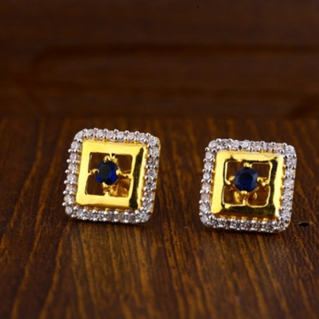 22 carat gold ladies earrings RH-LE904