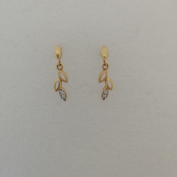 Gold fancy earrings by 