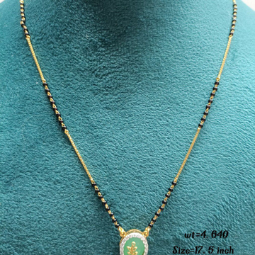 916 Mangalsutra Dokiya Gold by Suvidhi Ornaments