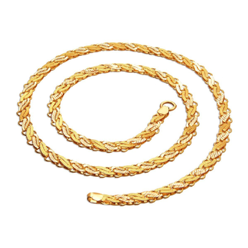 Gold Fancy Chain by Ghunghru Jewellers