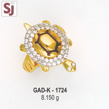 Tortoise Gents Ring Diamond GAD-K-1724