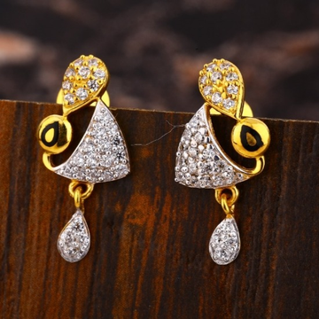22 carat gold ladies earrings RH-LE451