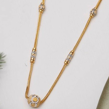 22kt / 916 gold plain bolls daily ware chain for l... by 