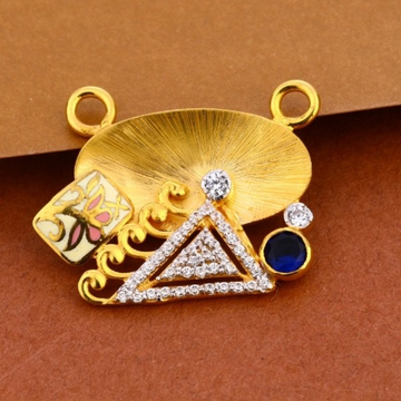22 carat gold ladies stylish mangalsutra pendants...